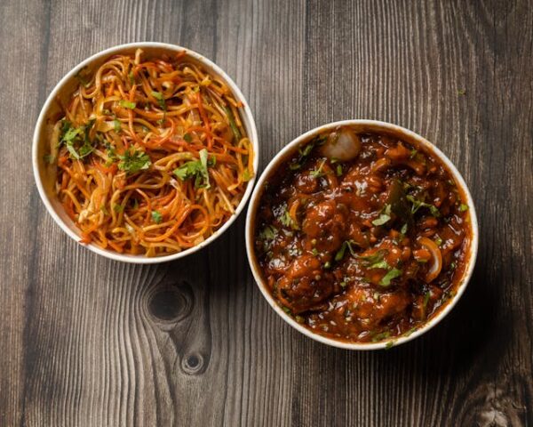 Veg Noodles & Veg Manchurian