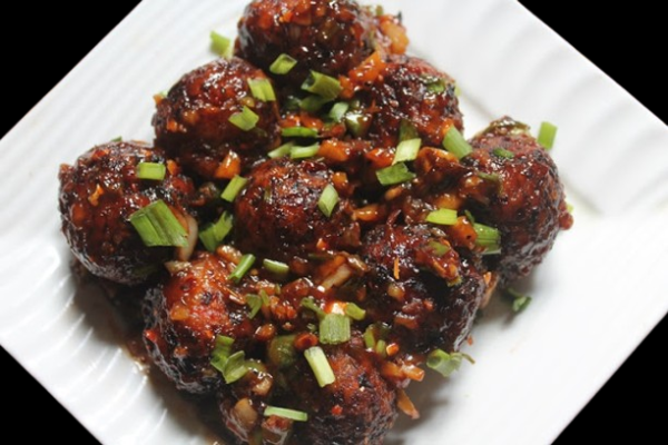 Veg Manchurian (Dry)